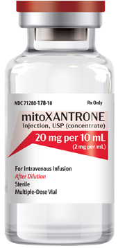 mitoXANTRONE Injection, USP (concentrate) 20 mg per 10 mL